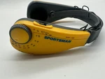 Vintage Sportsman Am/fm Stereo Headphones Radio MZM-100 Yellow-tested & Works. Fixed Price $19.99.