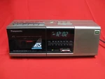 Vtg Panasonic RC-X80 Alarm Clock Radio Am Fm Works, Tape Does Not. Fixed Price $19.99.