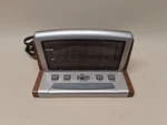 Digital Alarm Clock Model 0918 W/ Faux Woodgrain Works. Fixed Price $8.00.