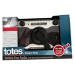 Totes Weather Works Emergency Battery Free Radio Am/fm & Bands New. Fixed Price $18.50.