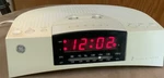 Vintage Clock Radio Model 7-4820A Beige Electric Alarms Plays Well. Fixed Price $14.44.