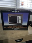 Brand New Factory Sealed Vintage Sony ICF-9740W Radio Am Fm Simulated Wood. Fixed Price $699.99.