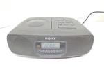 Sony Radio Alarm Clock Player Model ICF-CD820 Black Nostalgic Tested. Fixed Price $13.99.