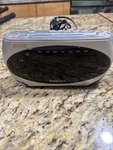 Emerson Research Smartset Auto Clock Radio CKS1862 Dual Alarm Am Fm Works Grt. Fixed Price $21.00.