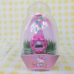 New Box Hello Kitty Sanrio Easter Pink Digital Lcd Adjustable Clasp Watch '13. Fixed Price $19.98.
