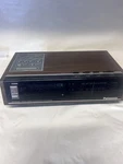 Panasonic Vtg RC-6130 Am/fm Clock Radio Blue Fluorescent Tested Working. Fixed Price $12.99.