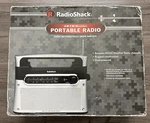 Radio Shack Portable Analog Am Fm Wx Weather 12-889 Ac/dc 12V. Fixed Price $49.99.