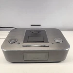 Philips Dual Ipod Dock Clock Radio Speaker System AJ7030D/37 Tested. Fixed Price $29.99.