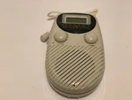 Rare Tevion Shower Clock Radio Model Sp 01. Fixed Price $40.00.