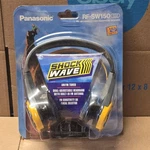 Panasonic Headphones Radio RF-SW150 Shock Wave Am Fm Stereo Vintage New Yellow. Fixed Price $31.00.