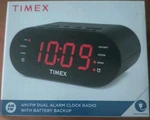 Timex T231GRY Dual Alarm Am/fm Clock Radio With Digital Tuning. Fixed Price $18.99.