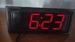 Onn Digital Clock Radio Am/fm Alarm Snooze Black Led Display Modern. Fixed Price $9.49.