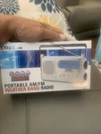 Coby CX38C Portable Am/fm Weather Band Radio Tested Works. Fixed Price $12.00.