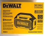 New (DCR010) Dewalt 12V/20V Max* Jobsite Bluetooth Speaker. Fixed Price $138.99.