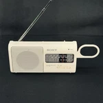 Vintage Sony Portable Radio Am Fm Receiver ICF-380 White. Fixed Price $29.99.