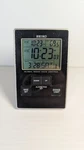 Seiko Global Radio Wave Control Alarm Clock, Model QHR018. Fixed Price $16.00.