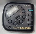 Sony SRF-M32 Fm/am Walkman Portable Radio Black Tested Works Clock Is Broken. Fixed Price $5.97.
