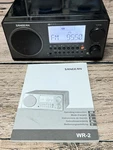 Sangean WR-2 Am/fm/rds Black Radio Receiver Lcd Digital Tuner With Manual. Fixed Price $49.95.