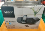 Sony ZS-S3IP 30-PIN Iphone,ipod Portable Cd Radio Boombox Speaker,nib Nos New. Fixed Price $150.00.