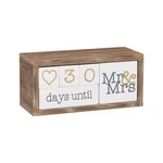 Collins Painting Mr. & Mrs. Countdown Clock Wedding Bridal Shower Gift. Fixed Price $40.15.