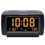 Dreamsky Alarm Clock Radios For Bedrooms With Battery Backup, Assorted Colors. Fixed Price $25.97.