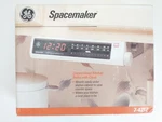 New Vintage Spacemaker Under Cabinet Kitchen Am/fm Radio W/ Clock 7-4212. Fixed Price $129.00.