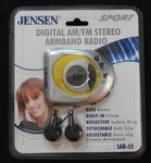Vintage Brand New Jensen Sport SAB-55 Armband Radio Am/fm Stereo W/bass Boost Nm. Fixed Price $76.96.