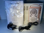 Crosley Model CR3034A-GY Am/fm Bluetooth Retro Tribute Radio. Fixed Price $35.00.