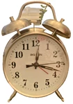 Westclox Big Ben Twin Bell Alarm Clock Quartz Analog Dial Light 70010A, Silver. Fixed Price $7.50.