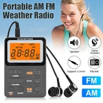 Mini Digital Am/fm Pocket Radio Receiver Stereo MP3 Player Lcd Usb Rechargeable. Fixed Price $16.36.