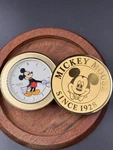 Mickey Mouse Seiko Quartz Travel Alarm Clock Walt Disney Gold Tone Qfd 203. Fixed Price $49.99.