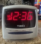 Vintage 2000S Timex Digital Alarm Clock Ac Powered Blue/gray. Fixed Price $25.00.