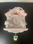 Hello Kitty My Melody Wall Clock Works Pink House Nursery Home Decor Plastic. Fixed Price $74.99.
