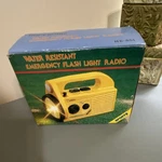 Hopesonic HE-851 Emergency Flashlight Radio Am/fm Weather Band Water Resistant. Fixed Price $25.95.