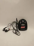 Coleman Fm Auto Scan Radio & Flashlight 2003 W/ Headphones Earbuds Not Working. Fixed Price $8.99.