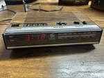 Vintage General Electric Woodgrain Digital Alarm Clock Am/fm Radio 7-4624A Works. Fixed Price $19.99.