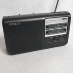 Sony ICF-38 Portable Fm/am 2 Band Radio With Antenna Euc. Fixed Price $29.99.