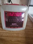 Vintage Y2K Gpx Digital Clock Radio Translucent D530CT. Fixed Price $39.00.