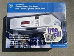 Brand New Ge Spacemaker 7-4290F Under Cabinet Am/fm Radio Cd Player Light Clock. Fixed Price $199.94.
