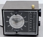 Sony Clock Radio 7FC-34W Transistor 1960S. Fixed Price $138.74.