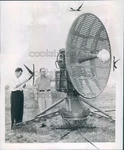 1954 Press Photo Sgt John Harvey Weather Radio Antenna 1950S Battle Creek Mi. Fixed Price $23.99.
