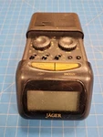 Jager JR-330 Am Fm Alarm Clock Radio Vintage Retro Style Travel Portable Compact. Fixed Price $6.96.