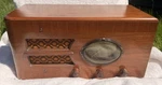 Emerson Vintage Wooden Tube Radio 1930S Collectible Knobs. Fixed Price $90.00.