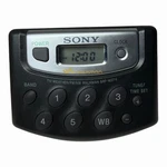 Sony Walkman SRF-M37W Portable Am/fm Weather Band Radio Digital Tuning Belt Clip. Fixed Price $30.00.