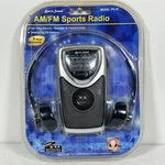 Vintage New Am/fm Sports Radio Model PR-37 By Lenoxx Two Way Sound Fast Shipping. Fixed Price $20.99.