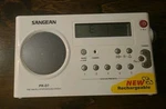Sangean PR-D7 Am/fm Digital Rechargeable Portable Radio (tested). Fixed Price $37.99.