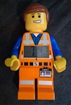 Lego Emmet Lcd Digital Alarm Clock 9", Working. Fixed Price $20.00.