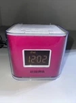 Audiovox CR8030IE5 Dual Alarm Clock Am/fm Dorm Dock For Ipod Iphone Pink 4GB. Fixed Price $12.00.