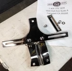 Front License Plate Bracket 37-38 Pass, Std 37-39 Pu Stainless. Fixed Price $125.00.