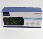 Insignia Digital Am/fm Dual Alarm Clock With Dimmer Black (NS-ALCL24) Open Box. Fixed Price $9.99.
